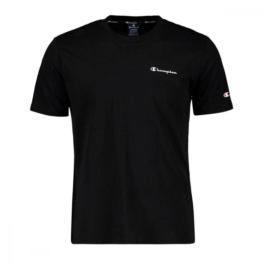CHAMPION T-SHIRT LOGO PICCOLO Nero 3 CHAMPION T-SHIRT LOGO PICCOLO Nero