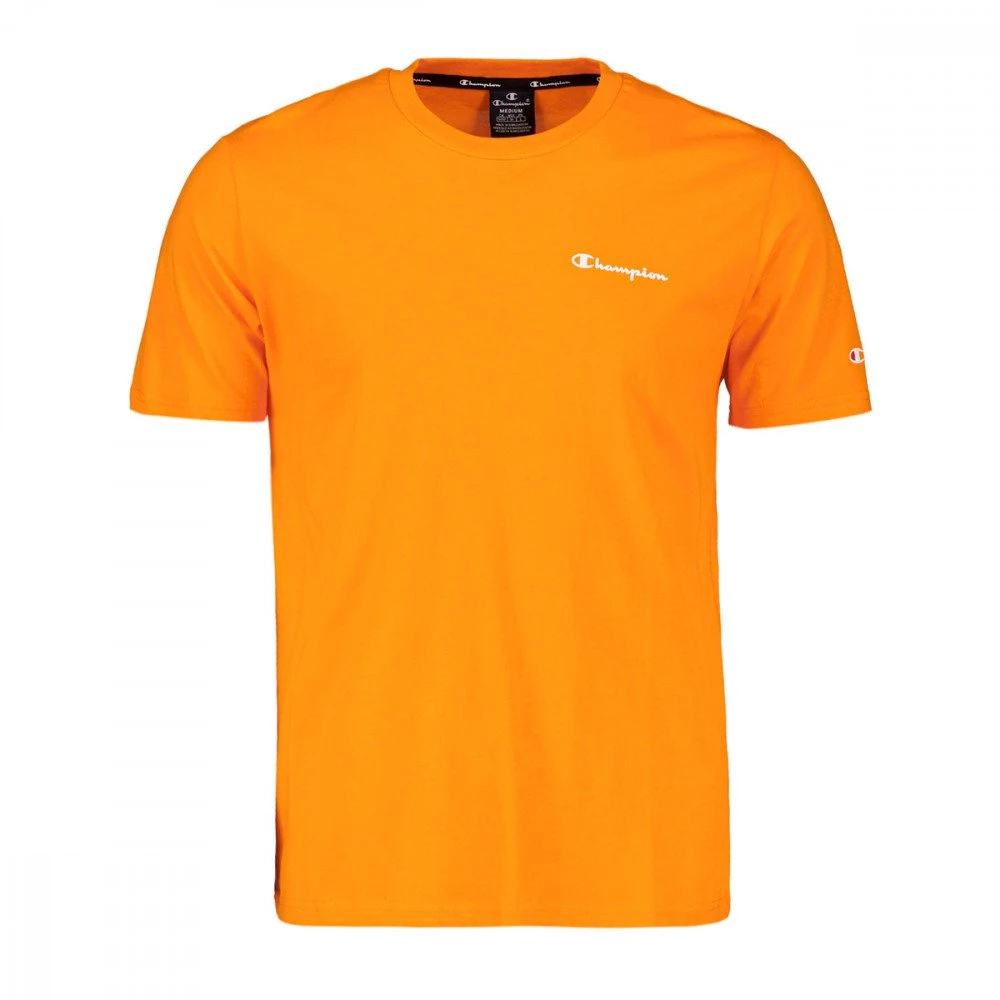 CHAMPION T-SHIRT LOGO PICCOLO Arancio 3 CHAMPION T-SHIRT LOGO PICCOLO Arancio