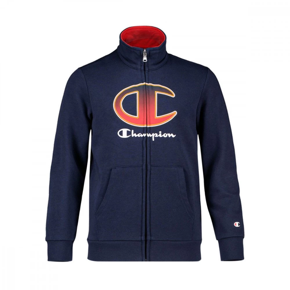 CHAMPION TUTA FULL ZIP ULTRA LIGHT BAMBINO Blu 4 CHAMPION TUTA FULL ZIP ULTRA LIGHT BAMBINO Blu - immagine 2