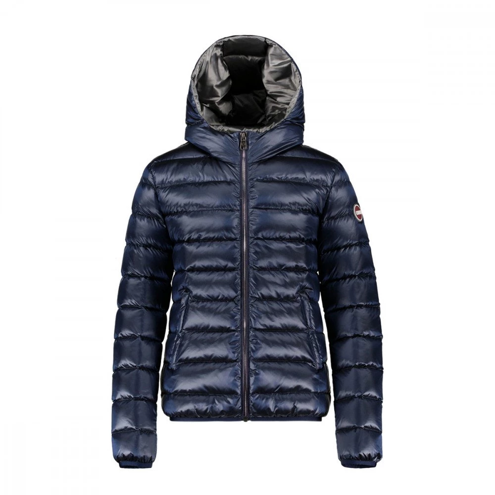 COLMAR ORIGINALS PIUMINO CON CAPPUCCIO BAMBINA Blu 4 COLMAR ORIGINALS PIUMINO CON CAPPUCCIO BAMBINA Blu - immagine 2