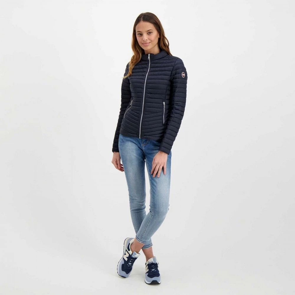 COLMAR ORIGINALS PIUMINO LEGGERO RECYCLED DONNA Blu 8 COLMAR ORIGINALS PIUMINO LEGGERO RECYCLED DONNA Blu - immagine 6