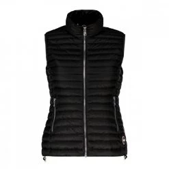 COLMAR ORIGINALS PIUMINO LEGGERO SMANICATO RECYCLED DONNA Nero