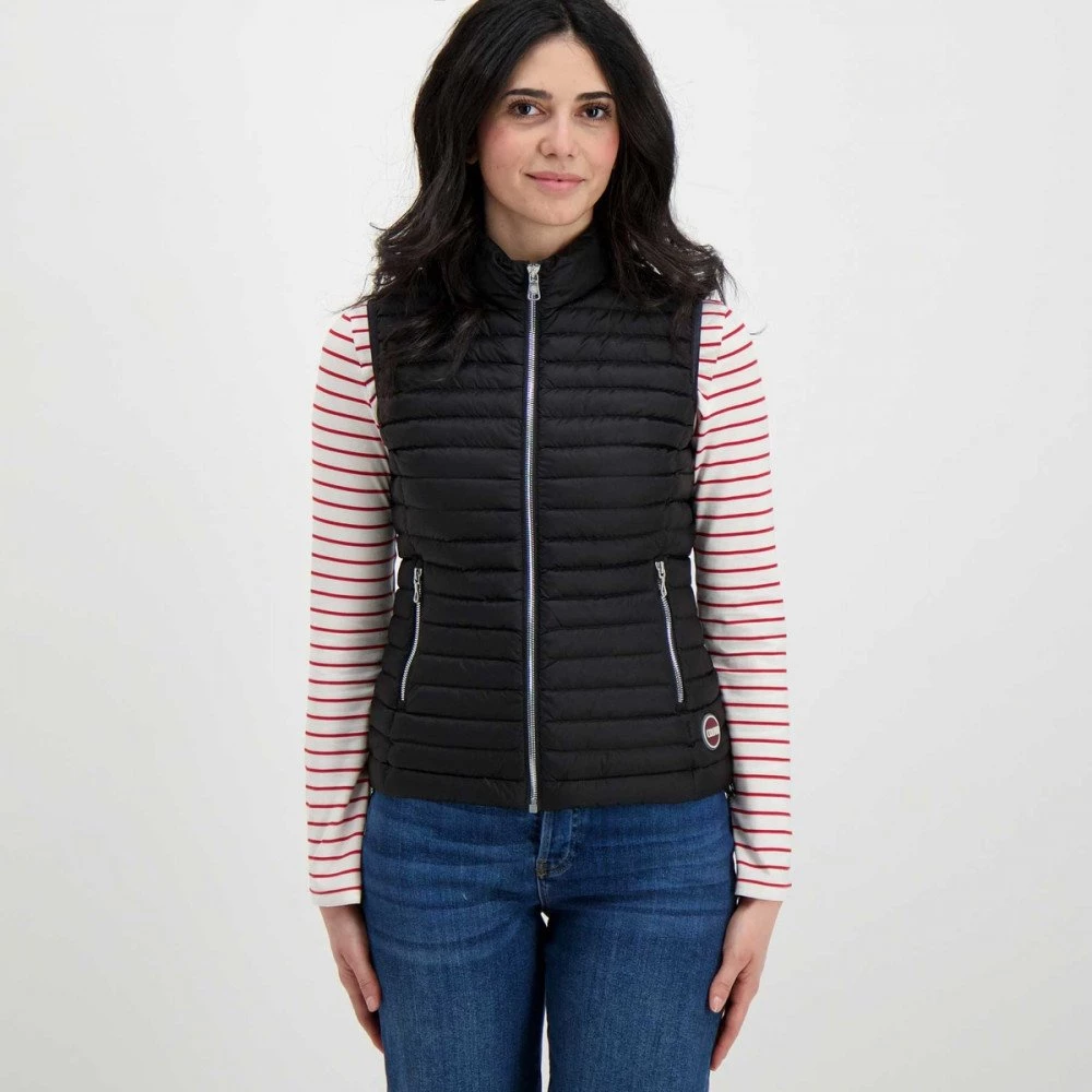 COLMAR ORIGINALS PIUMINO LEGGERO SMANICATO RECYCLED DONNA Nero 5 COLMAR ORIGINALS PIUMINO LEGGERO SMANICATO RECYCLED DONNA Nero - immagine 3