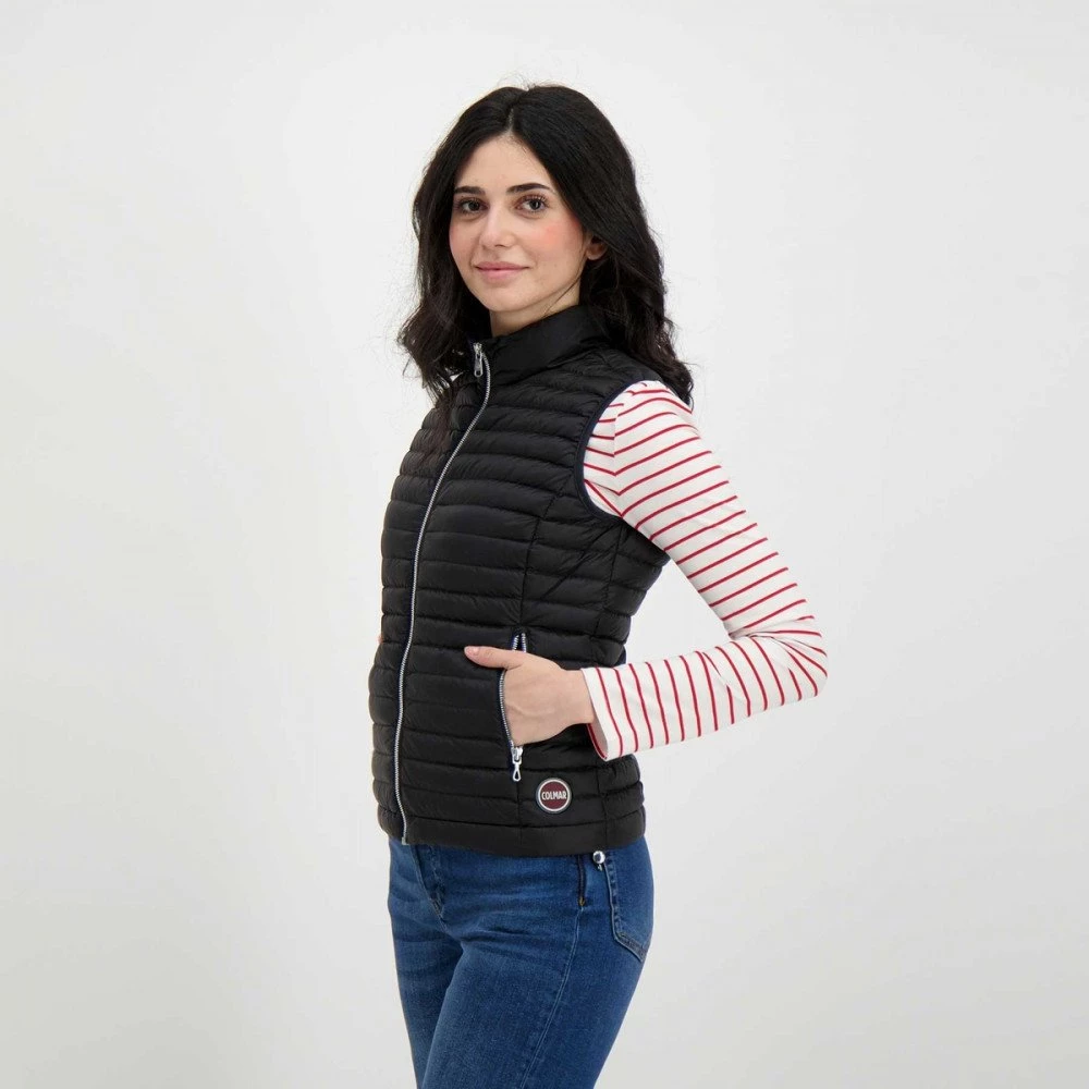 COLMAR ORIGINALS PIUMINO LEGGERO SMANICATO RECYCLED DONNA Nero 7 COLMAR ORIGINALS PIUMINO LEGGERO SMANICATO RECYCLED DONNA Nero - immagine 5