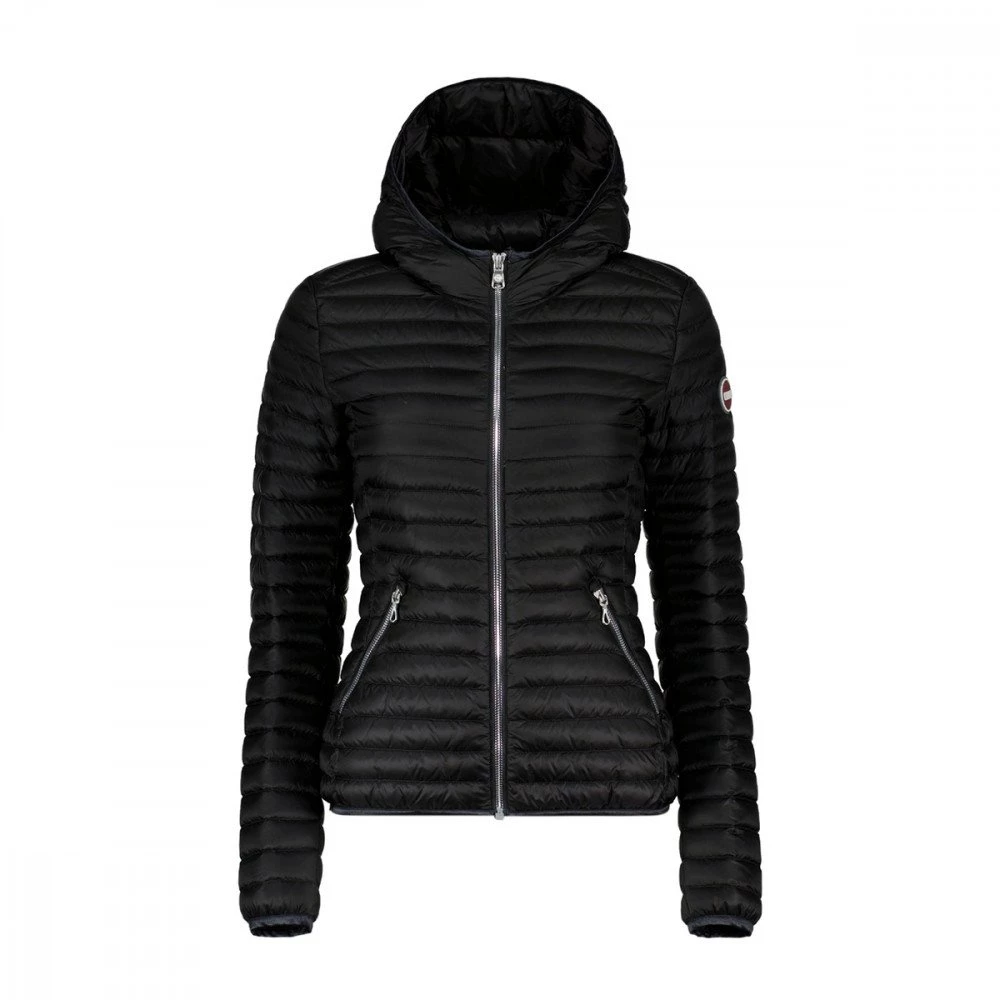 COLMAR ORIGINALS PIUMINO LEGGERO RECYCLED DONNA Nero 4 COLMAR ORIGINALS PIUMINO LEGGERO RECYCLED DONNA Nero - immagine 2