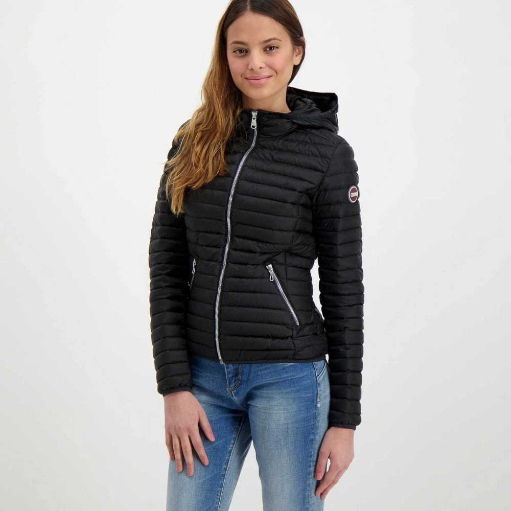 COLMAR ORIGINALS PIUMINO LEGGERO RECYCLED DONNA Nero 5 COLMAR ORIGINALS PIUMINO LEGGERO RECYCLED DONNA Nero - immagine 3