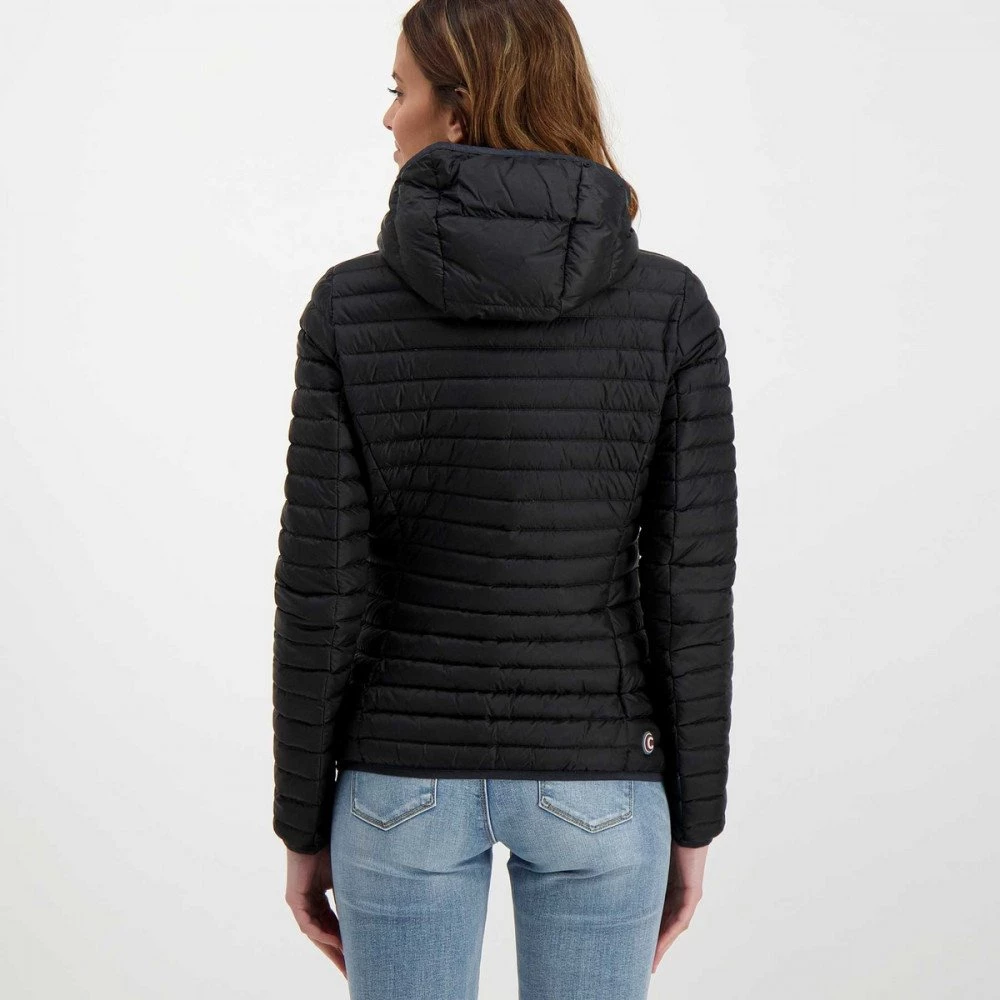 COLMAR ORIGINALS PIUMINO LEGGERO RECYCLED DONNA Nero 6 COLMAR ORIGINALS PIUMINO LEGGERO RECYCLED DONNA Nero - immagine 4