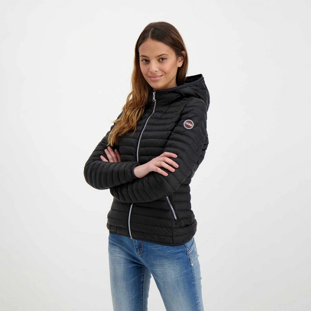 COLMAR ORIGINALS PIUMINO LEGGERO RECYCLED DONNA Nero 7 COLMAR ORIGINALS PIUMINO LEGGERO RECYCLED DONNA Nero - immagine 5