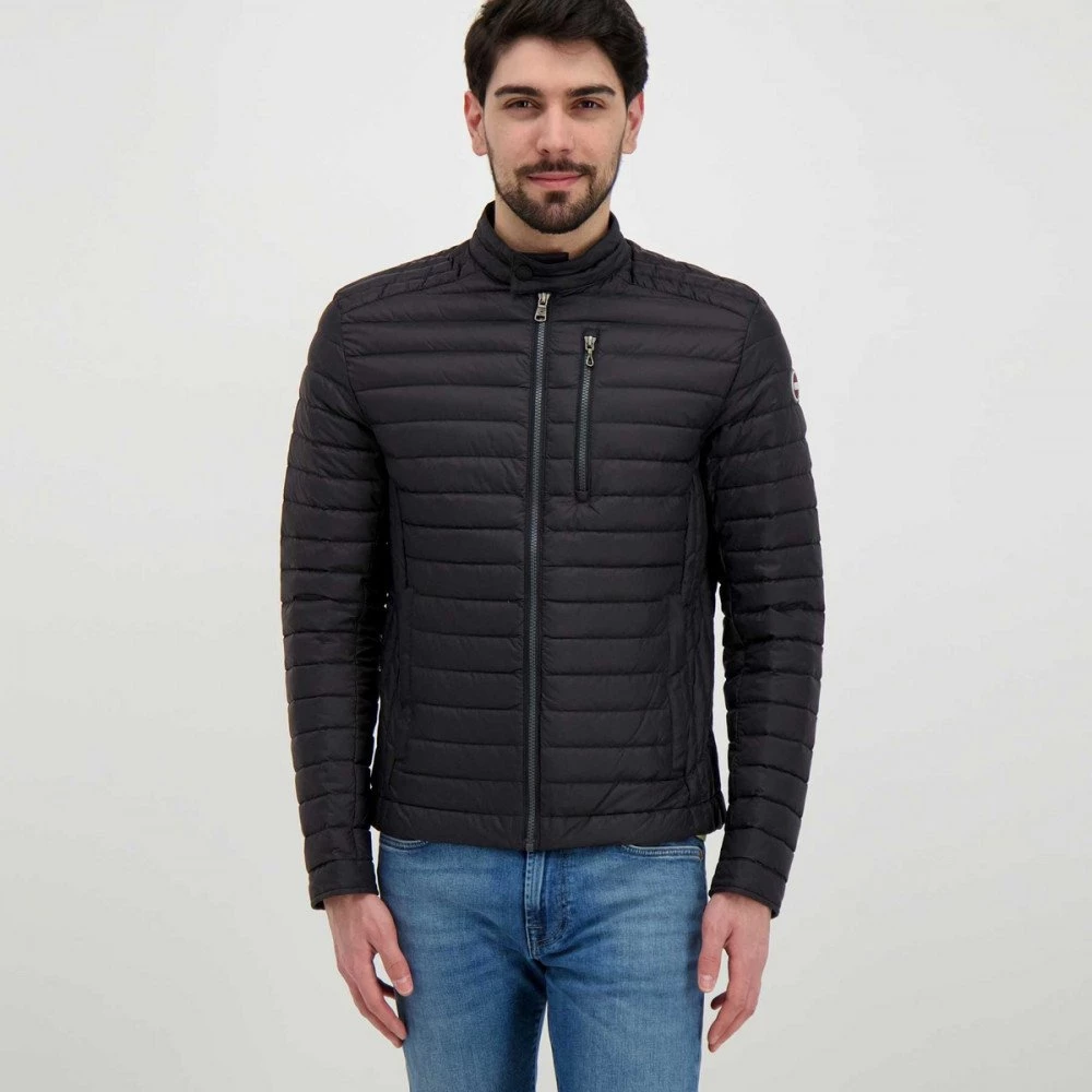 COLMAR ORIGINALS PIUMINO LEGGERO BIKER RECYCLED Nero 5 COLMAR ORIGINALS PIUMINO LEGGERO BIKER RECYCLED Nero - immagine 3