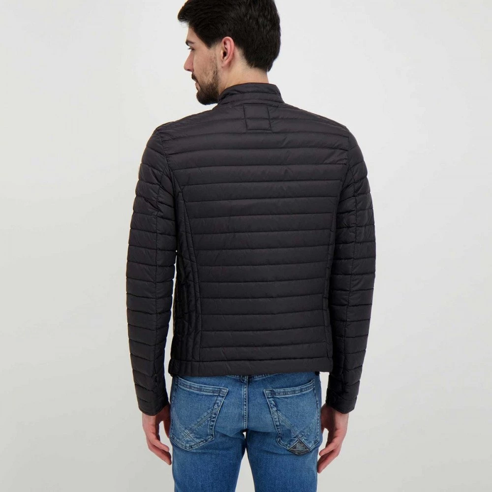 COLMAR ORIGINALS PIUMINO LEGGERO BIKER RECYCLED Nero 6 COLMAR ORIGINALS PIUMINO LEGGERO BIKER RECYCLED Nero - immagine 4