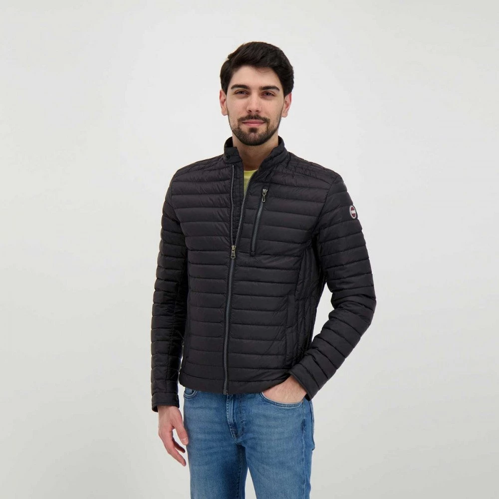 COLMAR ORIGINALS PIUMINO LEGGERO BIKER RECYCLED Nero 7 COLMAR ORIGINALS PIUMINO LEGGERO BIKER RECYCLED Nero - immagine 5