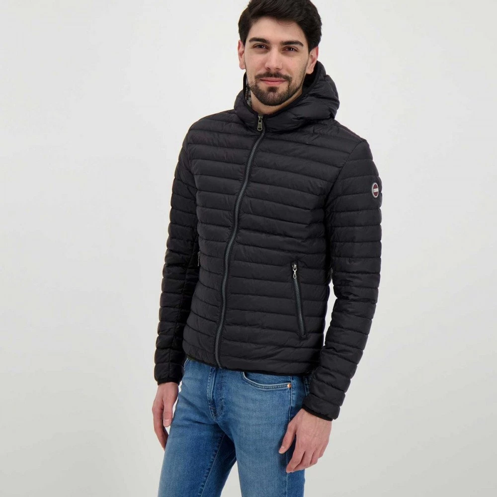 COLMAR ORIGINALS PIUMINO LEGGERO RECYCLED Nero 5 COLMAR ORIGINALS PIUMINO LEGGERO RECYCLED Nero - immagine 3