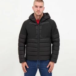 COLMAR ORIGINALS PIUMINO CON INSERTI SCUBA Nero -Offerta Economica Novità colmar originals mu1286r1wq piumino con inserti scuba giacconi uomo 043861701 99 3