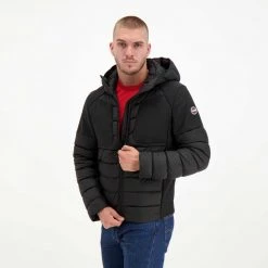 COLMAR ORIGINALS PIUMINO CON INSERTI SCUBA Nero -Offerta Economica Novità colmar originals mu1286r1wq piumino con inserti scuba giacconi uomo 043861701 99 5