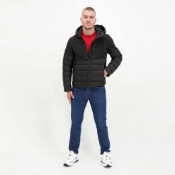 COLMAR ORIGINALS PIUMINO CON INSERTI SCUBA Nero -Offerta Economica Novità colmar originals mu1286r1wq piumino con inserti scuba giacconi uomo 043861701 99 6