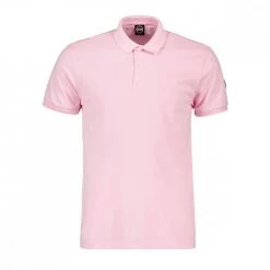 COLMAR ORIGINALS POLO IN PIQUET LOGO SPALLA Rosa