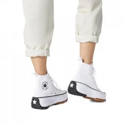 CONVERSE RUN STAR HIKE HI DONNA Bianco -Offerta Economica Novità converse 166799c run star hike hi tutte sneaker donna 041014801 whbl 4