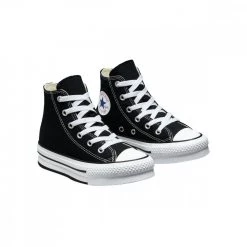 CONVERSE CHUCK TAYLOR ALL STAR HI EVA PLATFORM BAMBINA Nero 9 CONVERSE CHUCK TAYLOR ALL STAR HI EVA PLATFORM BAMBINA Nero -Offerta Economica Novità converse 372859c chuck taylor all star hi eva platform bambina tutte sneaker bambino 044450701 blk 3