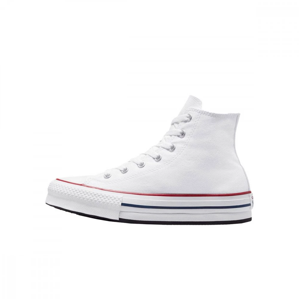 CONVERSE CHUCK TAYLOR ALL STAR HI PLATFORM BAMBINA Bianco - immagine 5