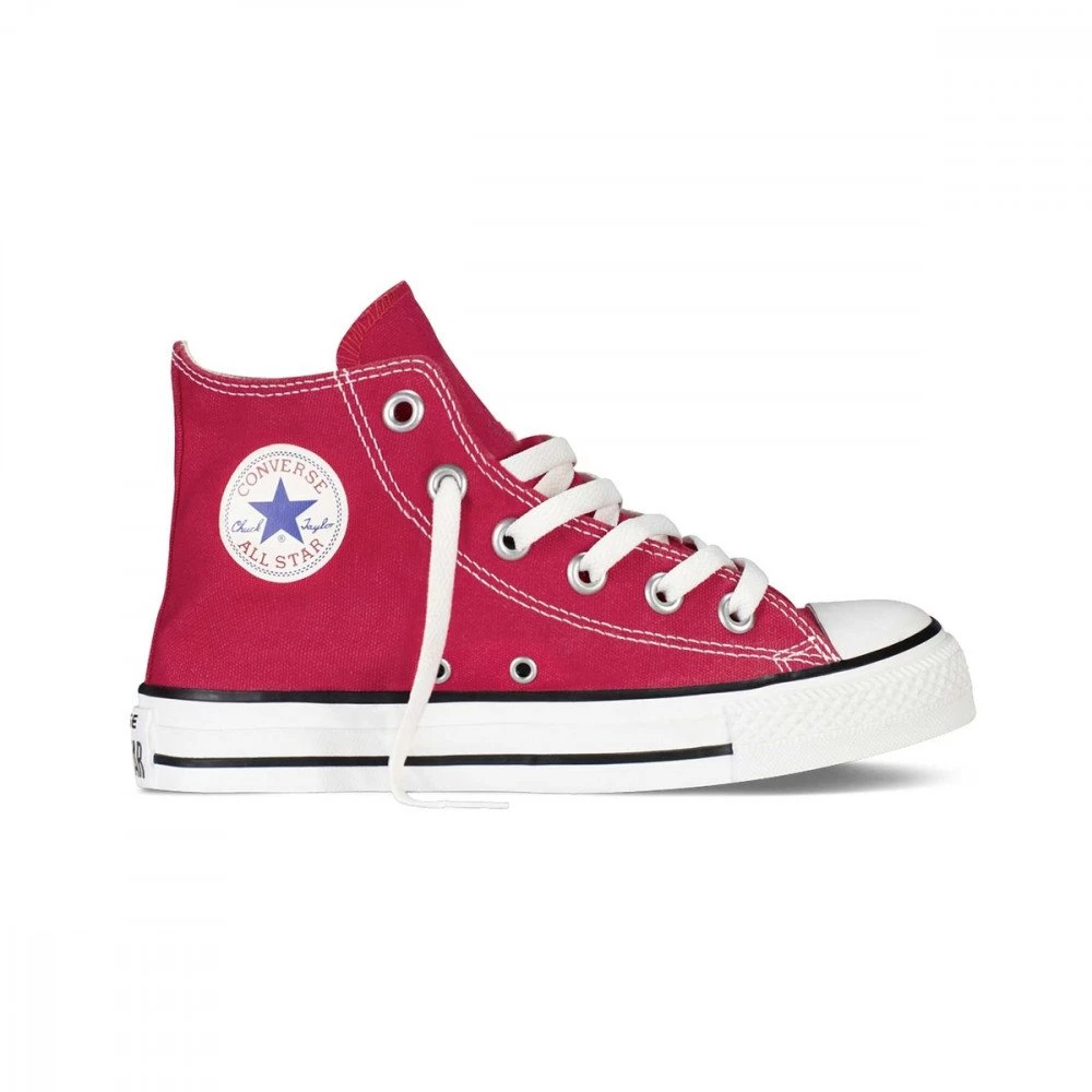 CONVERSE CHUCK TAYLOR ALL STAR HI ROSSE BAMBINO Rosso 3 CONVERSE CHUCK TAYLOR ALL STAR HI ROSSE BAMBINO Rosso