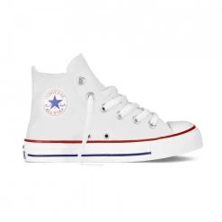 CONVERSE CHUCK TAYLOR ALL STAR HI BIANCHE BAMBINO Bianco