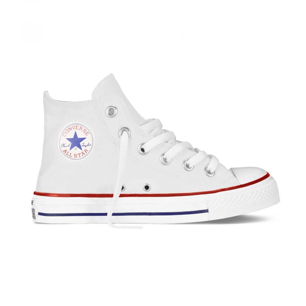 CONVERSE CHUCK TAYLOR ALL STAR HI BIANCHE BAMBINO Bianco 3 CONVERSE CHUCK TAYLOR ALL STAR HI BIANCHE BAMBINO Bianco