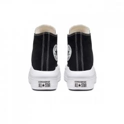 CONVERSE CHUCK TAYLOR ALL STAR MOVE HI TOP DONNA Nero -Offerta Economica Novità converse 568497c chuck taylor all star move hi donna tutte sneaker donna 041013301 blwh 3