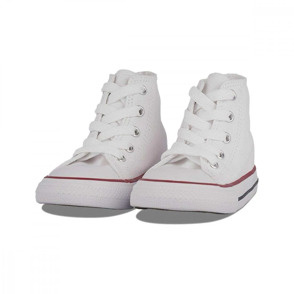 CONVERSE CHUCK TAYLOR ALL STAR HI BABY Bianco 4 CONVERSE CHUCK TAYLOR ALL STAR HI BABY Bianco - immagine 2