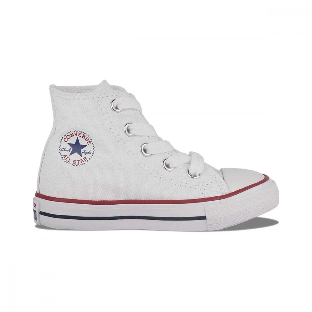 CONVERSE CHUCK TAYLOR ALL STAR HI BABY Bianco 5 CONVERSE CHUCK TAYLOR ALL STAR HI BABY Bianco - immagine 3