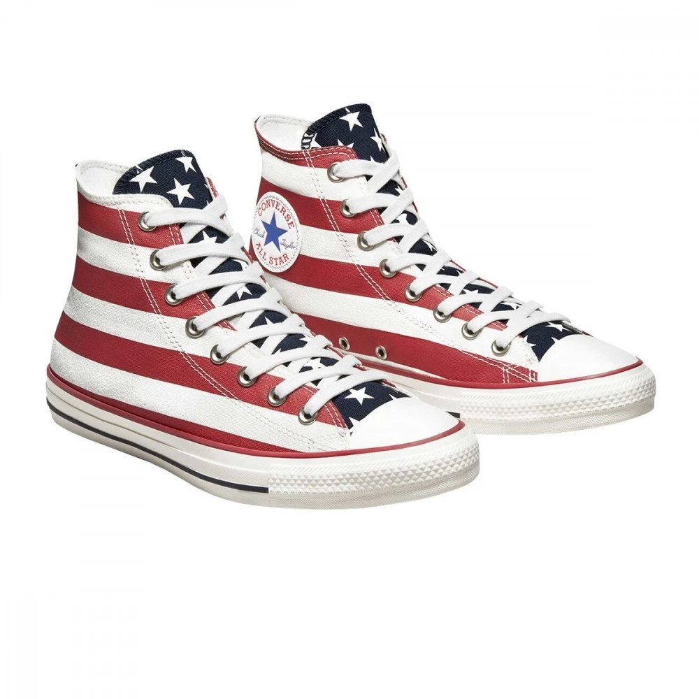 CONVERSE CHUCK TAYLOR ALL STAR HI STARS AND BAR Multicolor 4 CONVERSE CHUCK TAYLOR ALL STAR HI STARS AND BAR Multicolor - immagine 2