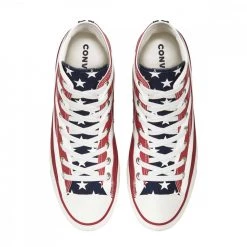 CONVERSE CHUCK TAYLOR ALL STAR HI STARS AND BAR Multicolor 11 CONVERSE CHUCK TAYLOR ALL STAR HI STARS AND BAR Multicolor -Offerta Economica Novità converse a01589c chuck taylor all star hi stars and bar tutte sneaker uomo 044498201 stba 4