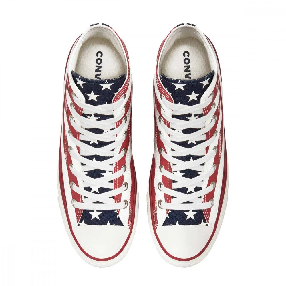 CONVERSE CHUCK TAYLOR ALL STAR HI STARS AND BAR Multicolor 6 CONVERSE CHUCK TAYLOR ALL STAR HI STARS AND BAR Multicolor - immagine 4