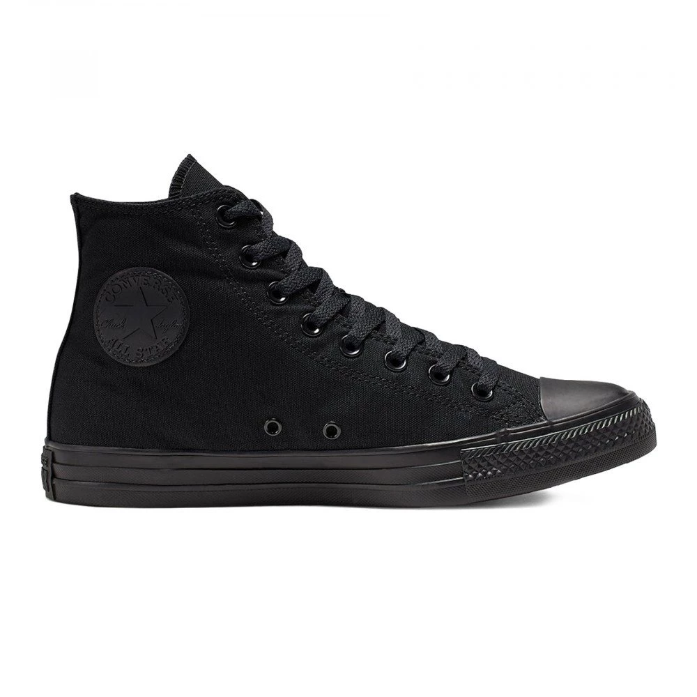 CONVERSE CHUCK TAYLOR ALL STAR HI MONO NERE Nero 3 CONVERSE CHUCK TAYLOR ALL STAR HI MONO NERE Nero