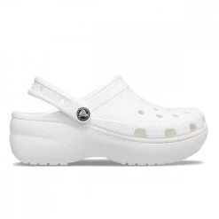 CROCS CLASSIC PLATFORM WHITE Bianco