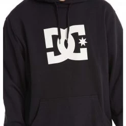 DC SHOES FELPA CON CAPPUCCIO DC STAR -Offerta Economica Novità dc shoes adysf03077 felpa con cappuccio dc star street style uomo 043278801 kvj0 3