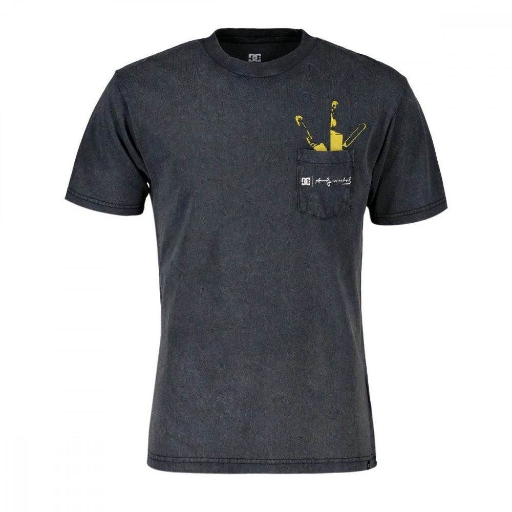 DC SHOES T-SHIRT SERIES POCKET ANDY WARHOL Grigio 3 DC SHOES T-SHIRT SERIES POCKET ANDY WARHOL Grigio