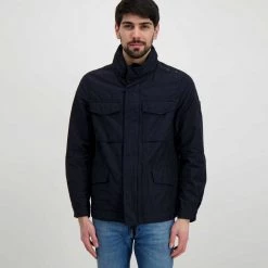 DEKKER GIACCA MODELLO FIELD JACKET SELKIRK Blu -Offerta Economica Novità dekker deu019801191750 giacca blazer cotone nylon teach cn giacconi uomo 044629001 215 3