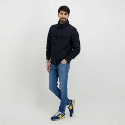 DEKKER GIACCA MODELLO FIELD JACKET SELKIRK Blu -Offerta Economica Novità dekker deu019801191750 giacca blazer cotone nylon teach cn giacconi uomo 044629001 215 6