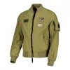 DEKKER BOMBER CON PATCH SKRULL Verde