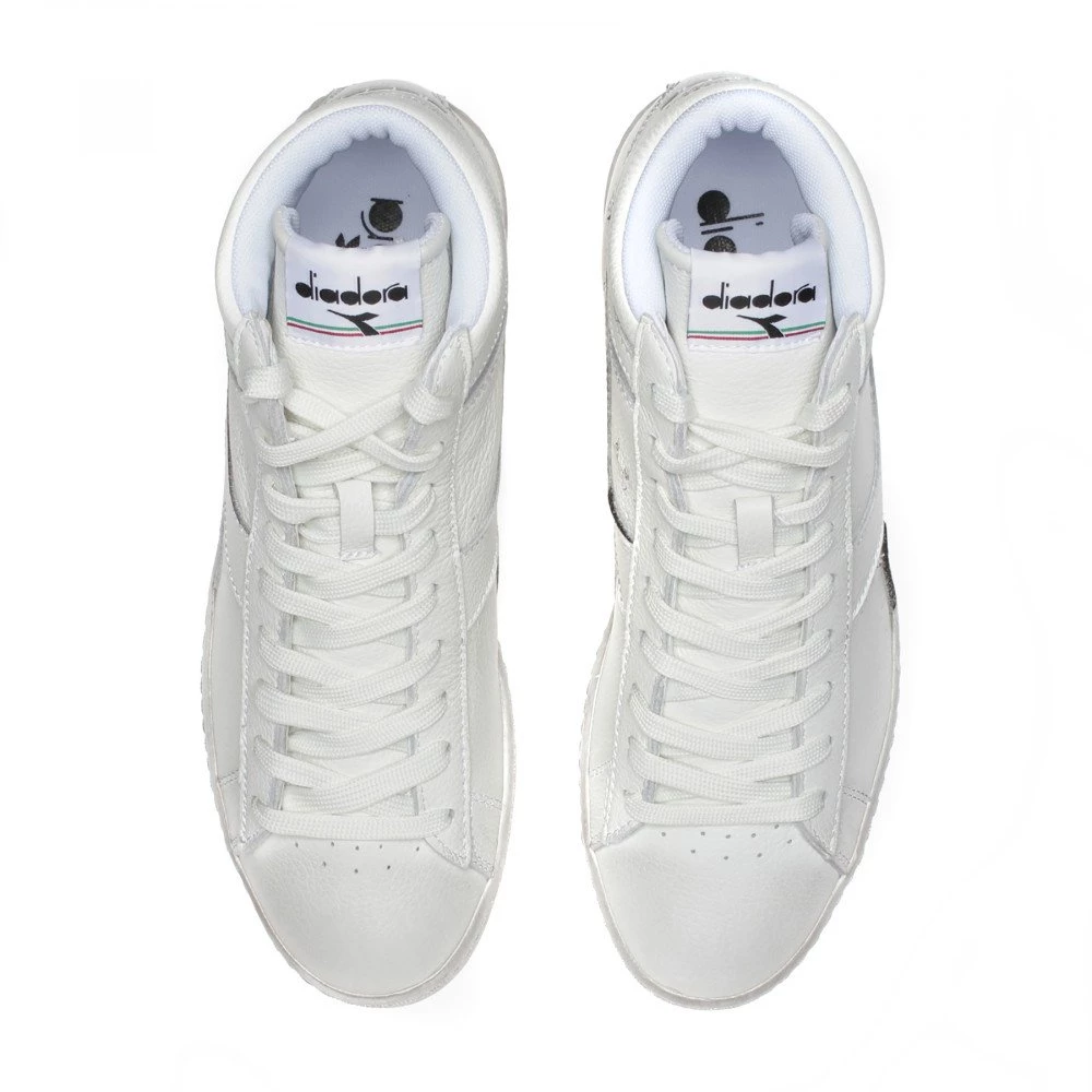 DIADORA Game High Waxed Bianco 6 DIADORA Game High Waxed Bianco - immagine 4
