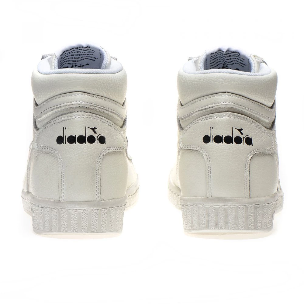 DIADORA Game High Waxed Bianco 7 DIADORA Game High Waxed Bianco - immagine 5