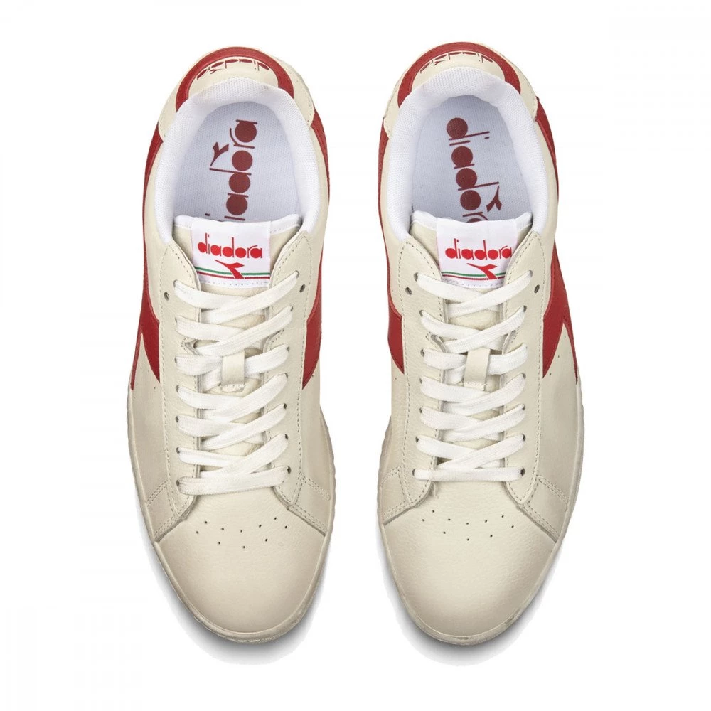 DIADORA GAME L LOW WAXED Bianco 7 DIADORA GAME L LOW WAXED Bianco - immagine 5