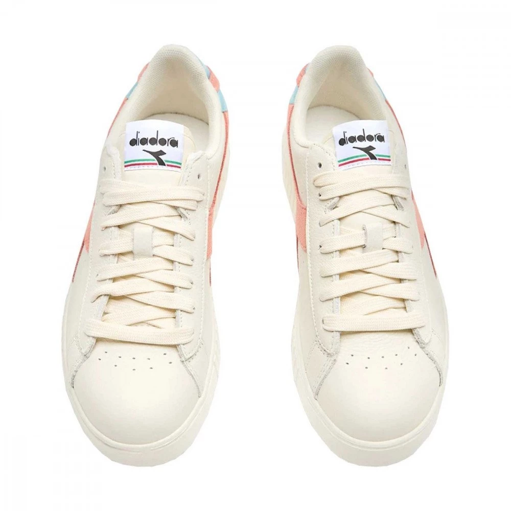 DIADORA GAME STEP PREMIUM TUMBLED LEATHER DONNA 4 DIADORA GAME STEP PREMIUM TUMBLED LEATHER DONNA - immagine 2