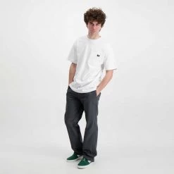 DICKIES T-SHIRT PORTERDALE Bianco -Offerta Economica Novità dickies dk0a4tmobwhx t shirt porterdale street style uomo 044704501 whx 5