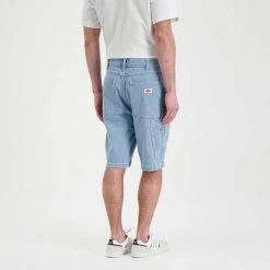 DICKIES BERMUDA GARYVILLE DENIM Azzurro -Offerta Economica Novità dickies dk0a4xckc15 bermuda garyville denim street style uomo 044705101 c15 5