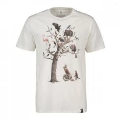 DIRTY VELVET T-SHIRT THE BIRDS Grigio