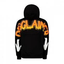 DISCLAIMER FELPA CON CAPPUCCIO DISCALIMER SCHIENA Nero -Offerta Economica Novità disclaimer 51551 felpa con cappuccio discalimer schiena casual uomo 045339901 nerar 2