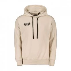 DISCLAIMER FELPA CON CAPPUCCIO DISCALIMER SCHIENA Beige