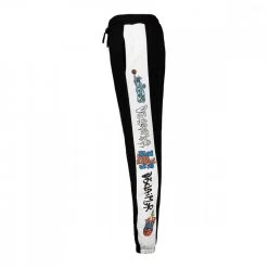 DISCLAIMER PANTALONI IN FELPA BASKET Nero -Offerta Economica Novità disclaimer 51638 pantaloni in felpa basket casual uomo 045341401 nero 2