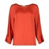 DIXIE BLUSA MANICHE SVASATE DONNA Arancio -Offerta Economica Novità dixie c885t017 blusa mussola donna casual donna 045470201 1295 1